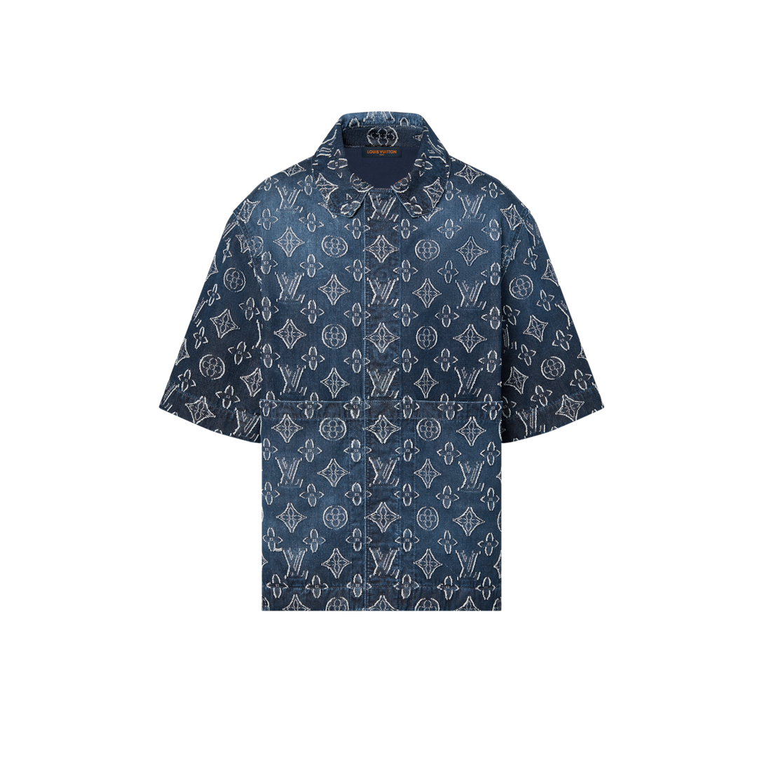 Louis vuitton discount blue shirt